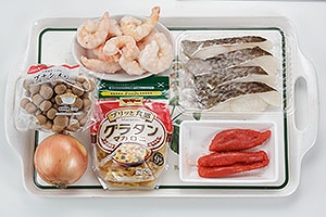 シーフード明太グラタン