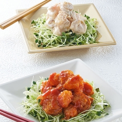 簡単えびほたてチリ&マヨ
