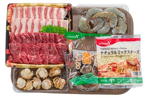 ホットプレート焼肉&ホイル焼き