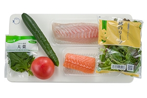 手作り酢味噌のカルパッチョ風