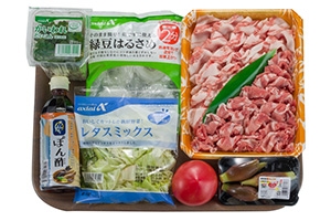 やまかけ冷しゃぶサラダ