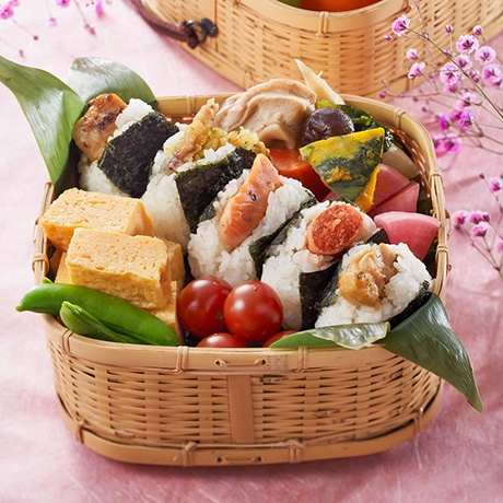 ミックスおにぎり弁当 レシピナビ