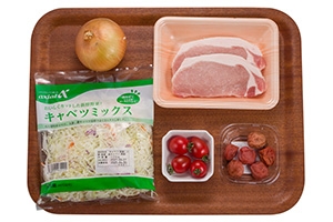 ポークソテー~手作り梅干しのビネガーソース~