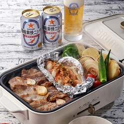 スタミナ焼肉&海鮮キムチ焼き