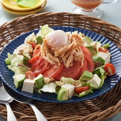 トマトとチキンの旨辛ECHIGO salad