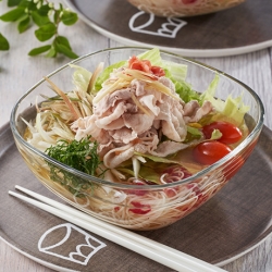 冷しゃぶサラダそうめん