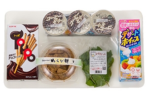 おはぎアイスパフェ