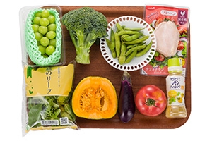 チキンと枝豆のECHIGO salad