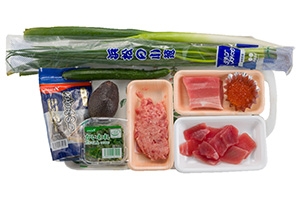 まぐろのっけ棒寿司風