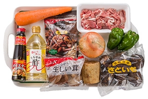 秋野菜の炒め酢豚