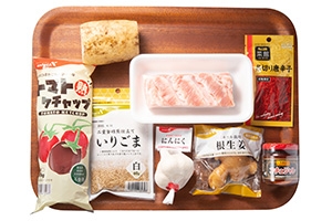 シャキシャキ大口れんこんのヤンニョムポーク