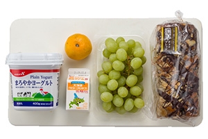 ヨーグルトクリームの手作りフルーツサンド