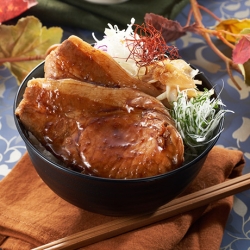 豚肉とねぎの生姜焼き丼