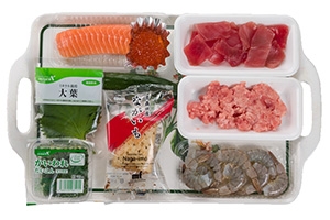 合わせねぎとろの手巻き寿司パーティー