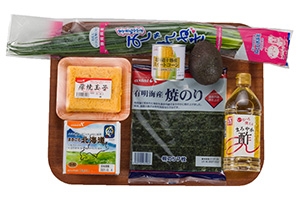 合わせねぎとろの手巻き寿司パーティー