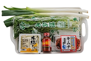 たっぷり白菜の海鮮キムチ鍋