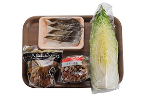 たっぷり白菜の海鮮キムチ鍋