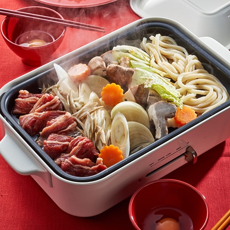 焼きすきうどん