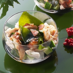 わかめときゅうりの梅肉和え