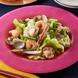 海鮮中華塩炒め