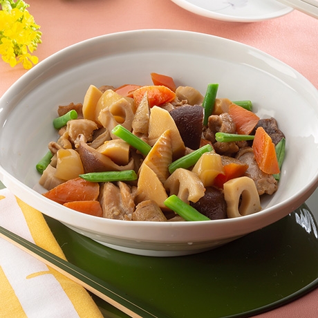 たけのこ入り筑前煮 レシピナビ たけのこ入り筑前煮 レシピナビ