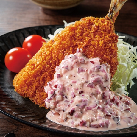 しば漬けタルタルdeあじフライ