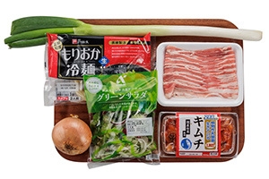 豚キムチ冷麺
