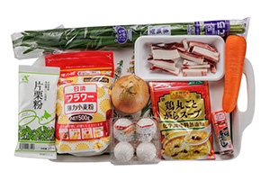 肉厚もちいかとにらのチヂミ