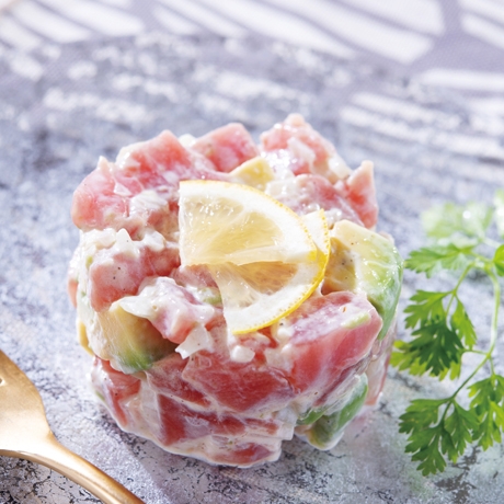 まぐろのレモンタルタル