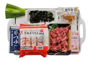 牛肉しぐれ煮うどん