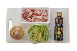 焼き肉レタスサラダ