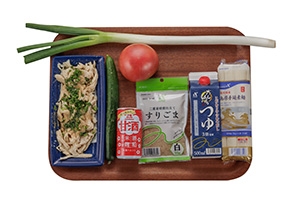 甘酒の棒棒鶏そうめん