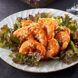 えびの豆板醤炒め