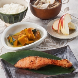 極醸銀鮭の和風定食
