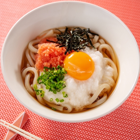 とろろ明太年明けうどん