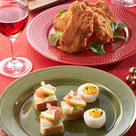 クリスマスプレート