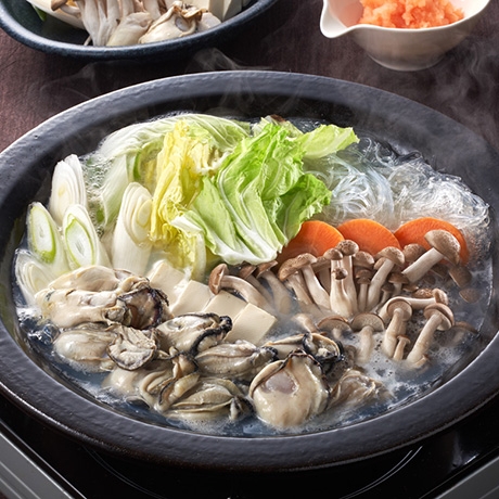 かきたっぷり塩鍋