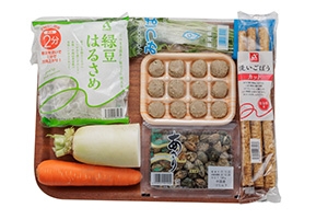 春雨とつみれのスープ