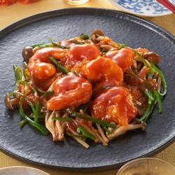 極醸エビチリプレート