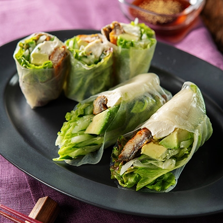 うなぎの生春巻き