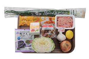 豚肉とキャベツの塩こんぶクリームパスタ