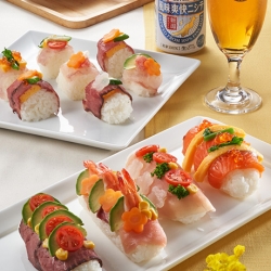 ひなまつりの棒ちらし寿司