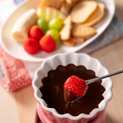 おかしでたのしく!チョコフォンデュ