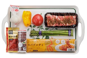 スパイス★焼肉のペペロンチーノ風