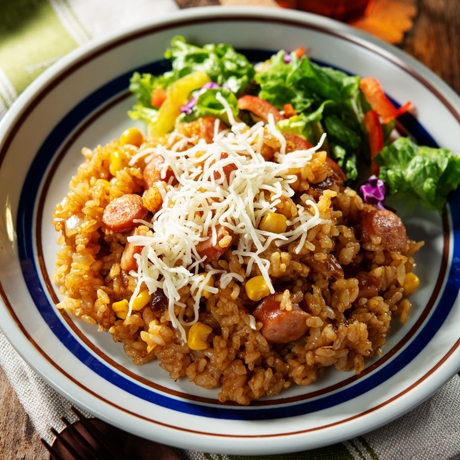 焙煎スパイス香るカレーピラフ