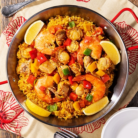 スパイス★シーフードのパエリア