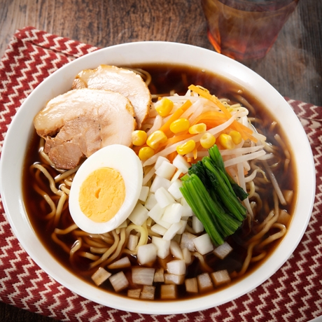 野菜と食べよう！生姜醤油ラーメン