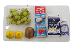 簡単ヨーグルト寒天