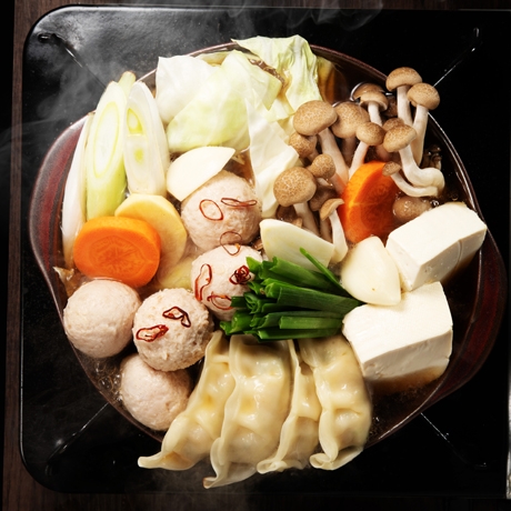 だし香る餃子鍋