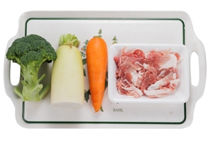 豚肉と大根のステーキ